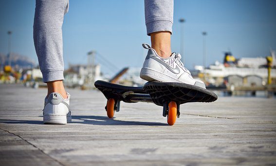 Benefícios de andar de patins