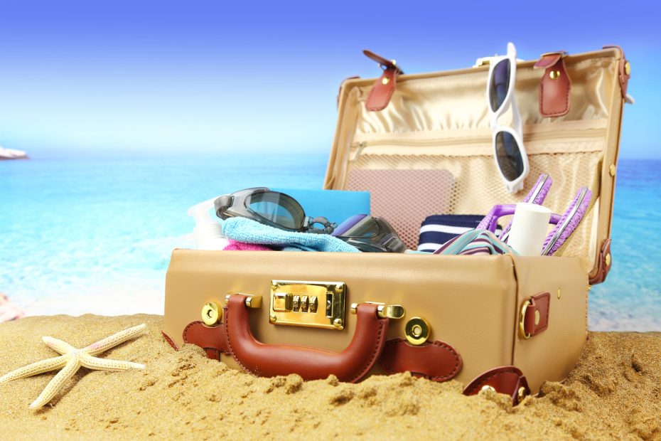 Prepare a mala para as férias: o que não pode faltar